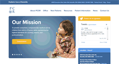 Desktop Screenshot of pediatriccareofrockville.com